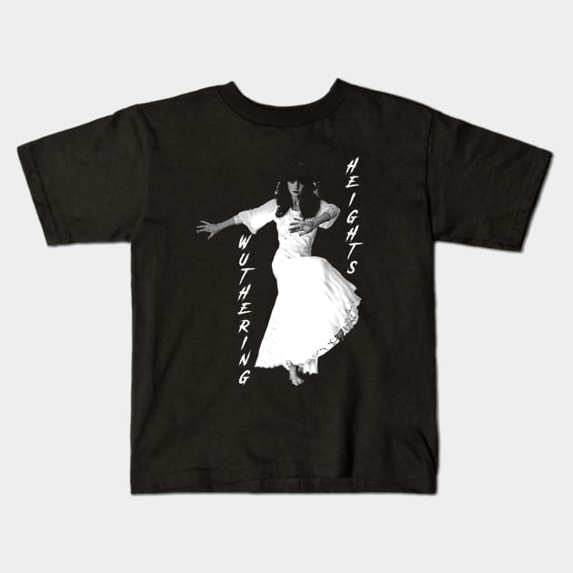 Kate Bush Wuthering Heights Kids T-Shirt by mia_me